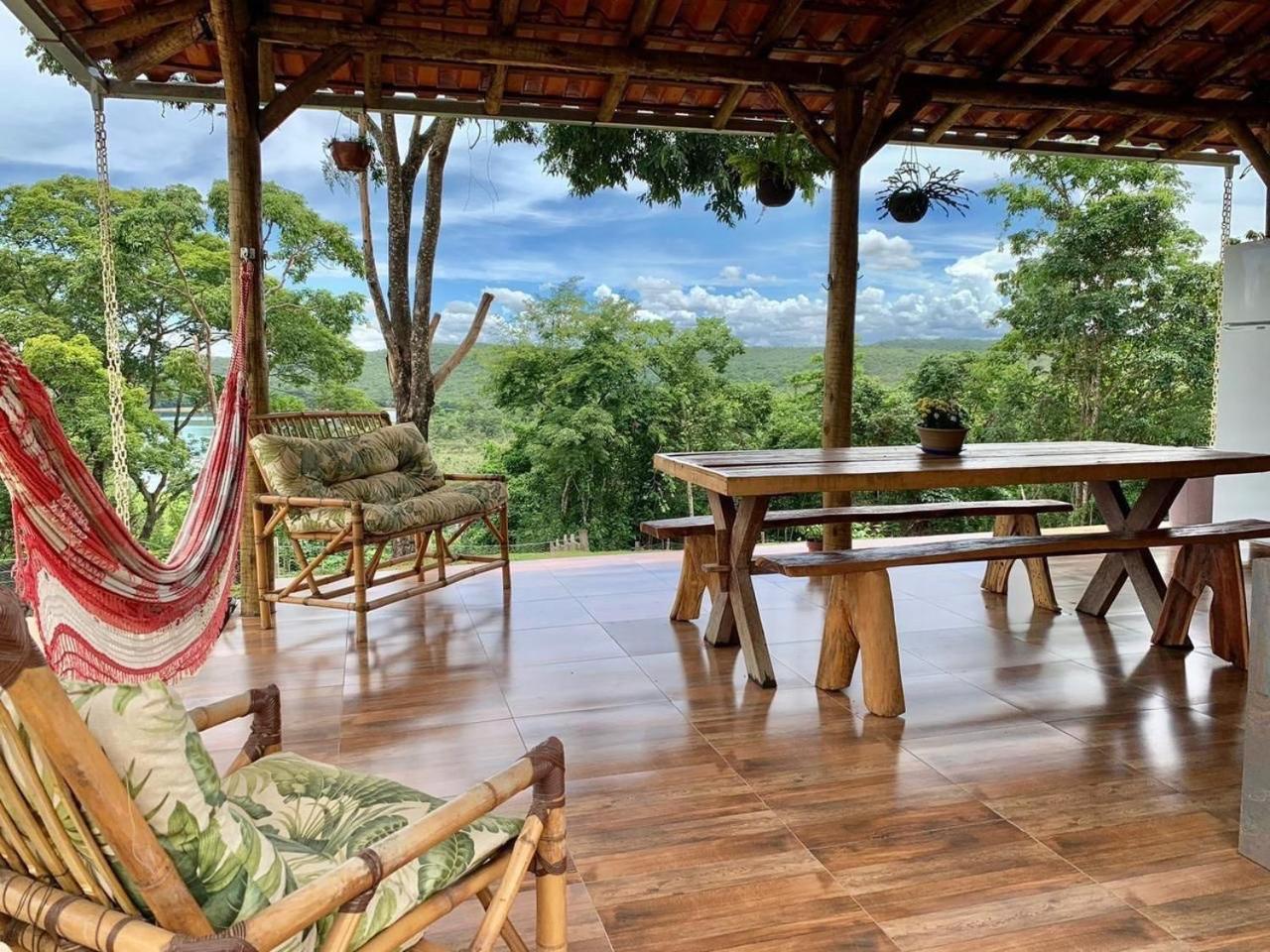 Chale Com Jacuzzi Vista Do Lago Alexania Екстериор снимка