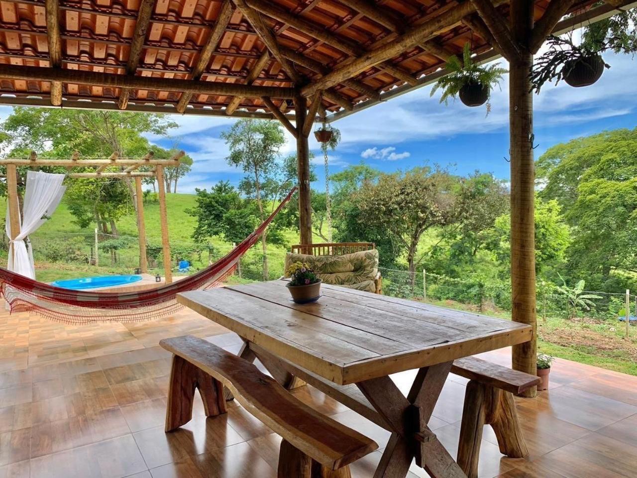 Chale Com Jacuzzi Vista Do Lago Alexania Екстериор снимка