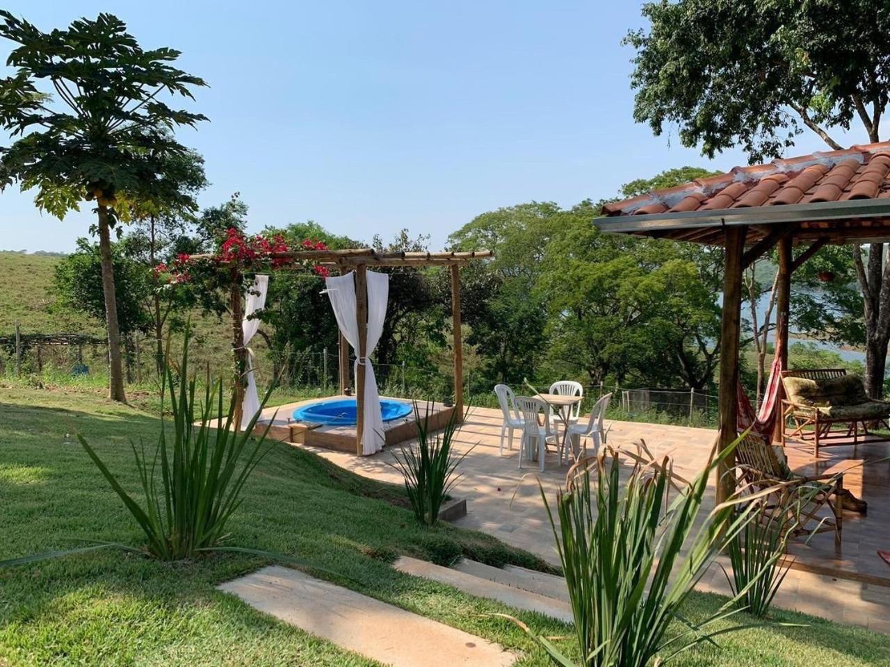 Chale Com Jacuzzi Vista Do Lago Alexania Екстериор снимка
